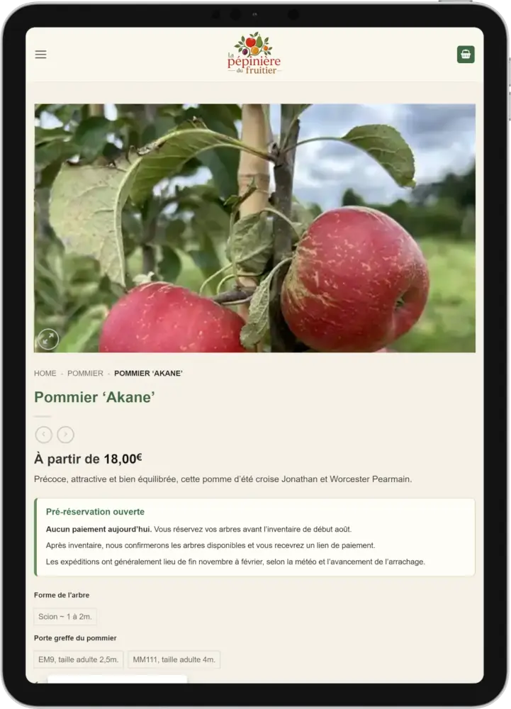 La Pépinière du Fruitier — aperçu 2