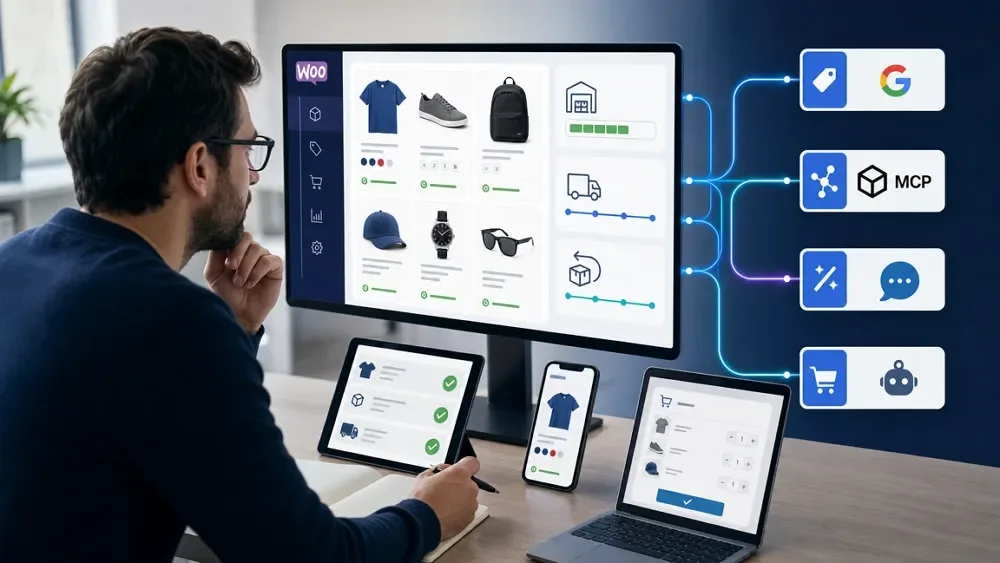 Responsable e-commerce contrôlant les données nécessaires à un assistant IA