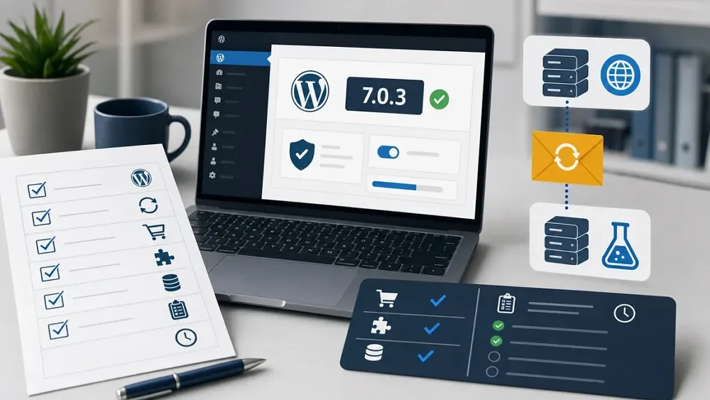 Checklist de vérification après une mise à jour WordPress